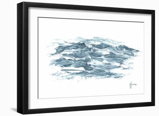 Turbulent Waters I-Georgia Janisse-Framed Art Print