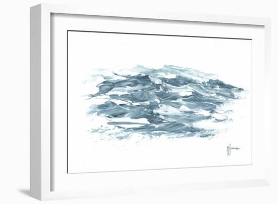 Turbulent Waters I-Georgia Janisse-Framed Art Print