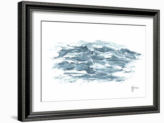 Turbulent Waters I-Georgia Janisse-Framed Art Print