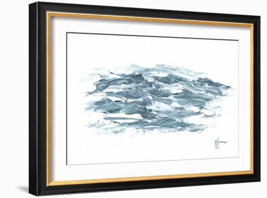 Turbulent Waters I-Georgia Janisse-Framed Art Print