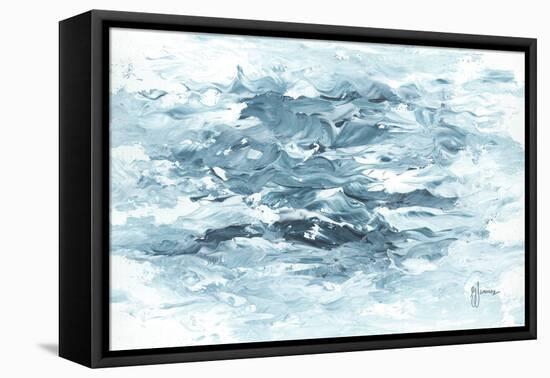 Turbulent Waters II-Georgia Janisse-Framed Stretched Canvas