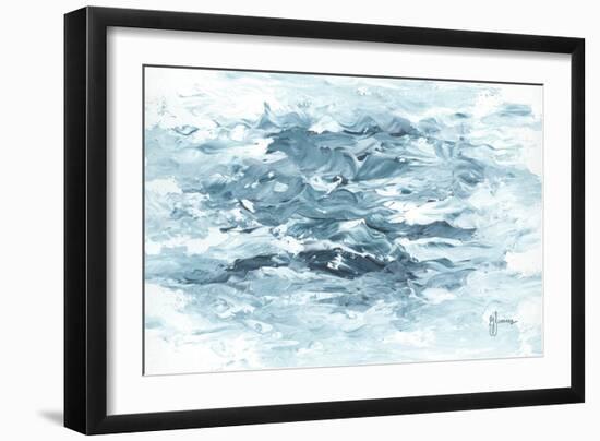 Turbulent Waters II-Georgia Janisse-Framed Art Print