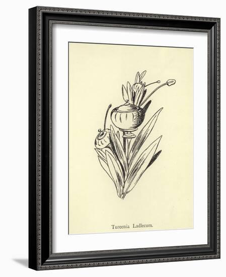 Tureenia Ladlecum-Edward Lear-Framed Giclee Print