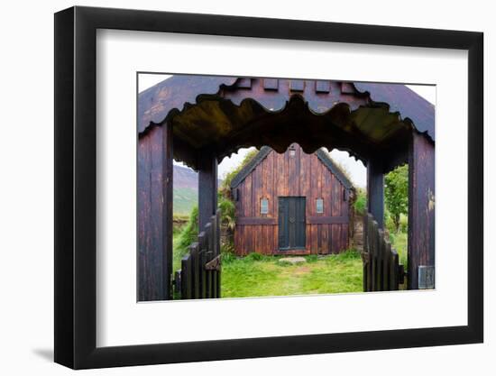 Turf Church Gr?f, Grafakirkja-Catharina Lux-Framed Photographic Print