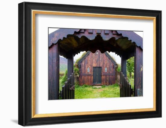 Turf Church Gr?f, Grafakirkja-Catharina Lux-Framed Photographic Print