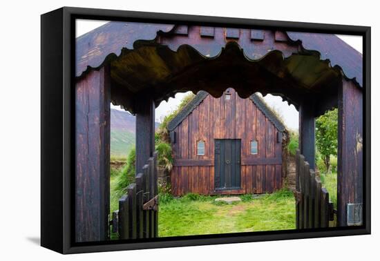 Turf Church Gr?f, Grafakirkja-Catharina Lux-Framed Premier Image Canvas