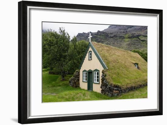 Turf Church in Court-Catharina Lux-Framed Photographic Print