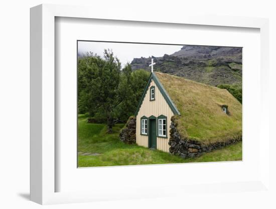 Turf Church in Court-Catharina Lux-Framed Photographic Print