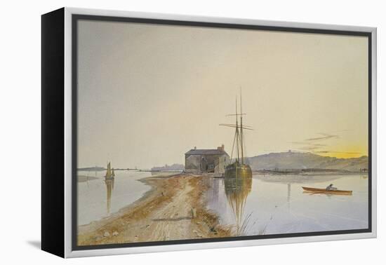 Turf on the Exe-George Whitaker-Framed Premier Image Canvas