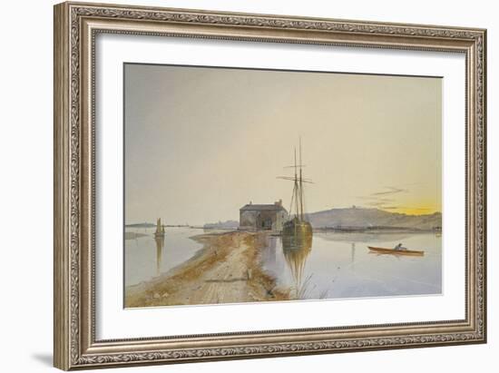 Turf on the Exe-George Whitaker-Framed Giclee Print