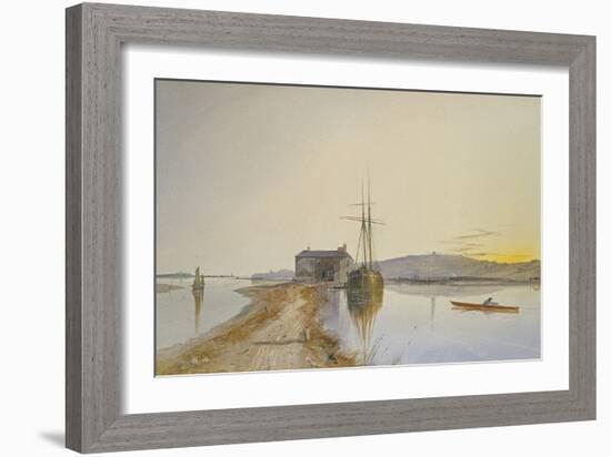 Turf on the Exe-George Whitaker-Framed Giclee Print