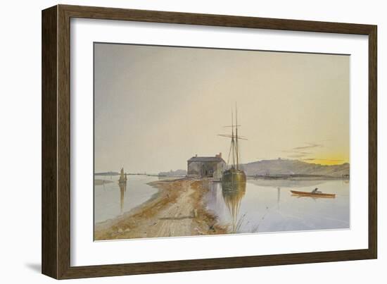 Turf on the Exe-George Whitaker-Framed Giclee Print