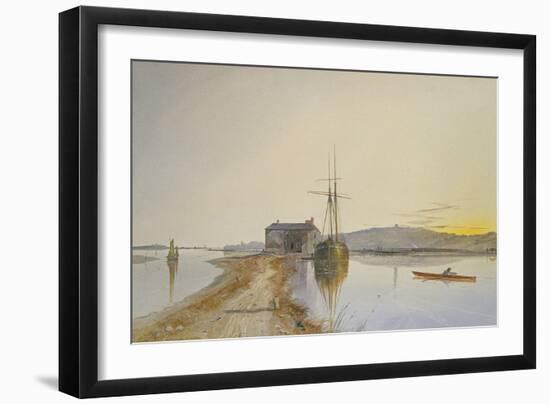 Turf on the Exe-George Whitaker-Framed Giclee Print