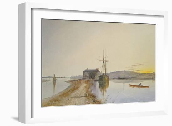 Turf on the Exe-George Whitaker-Framed Giclee Print