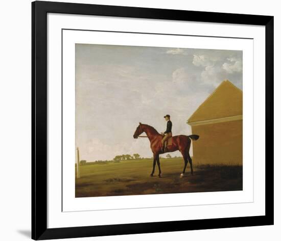 Turf, with Jockey up, at Newmarket, c.1765-George Stubbs-Framed Premium Giclee Print