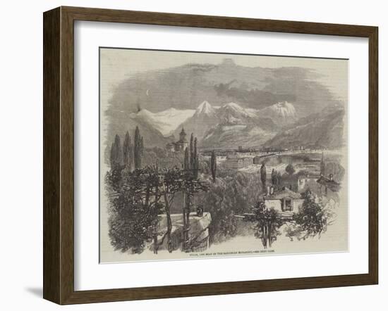 Turin, the Seat of the Sardinian Monarchy-Richard Principal Leitch-Framed Giclee Print