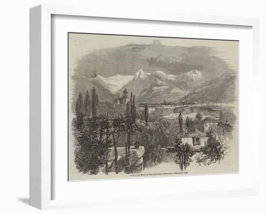 Turin, the Seat of the Sardinian Monarchy-Richard Principal Leitch-Framed Giclee Print