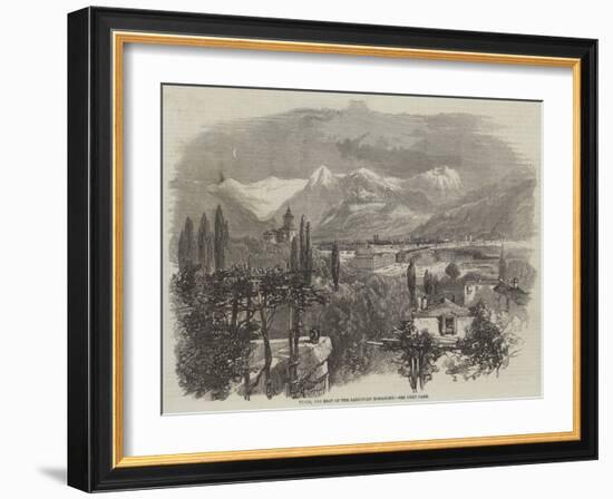 Turin, the Seat of the Sardinian Monarchy-Richard Principal Leitch-Framed Giclee Print