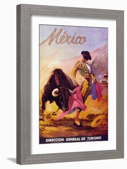 Turismo Mexico I-null-Framed Giclee Print