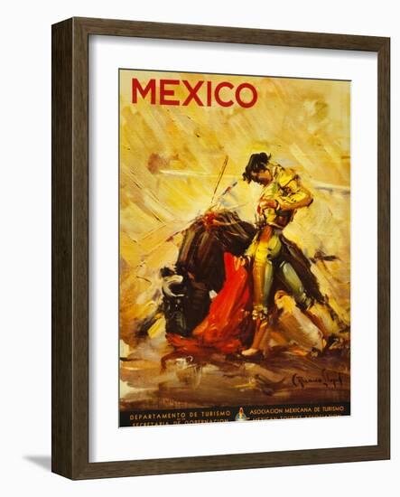 Turismo Mexico II-null-Framed Premium Giclee Print