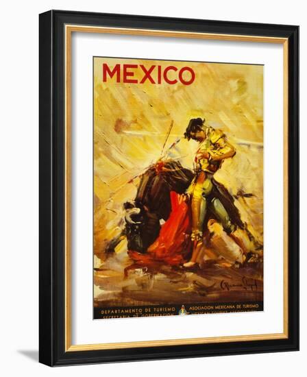 Turismo Mexico II-null-Framed Premium Giclee Print