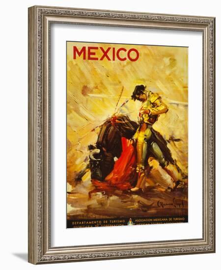 Turismo Mexico II-null-Framed Giclee Print