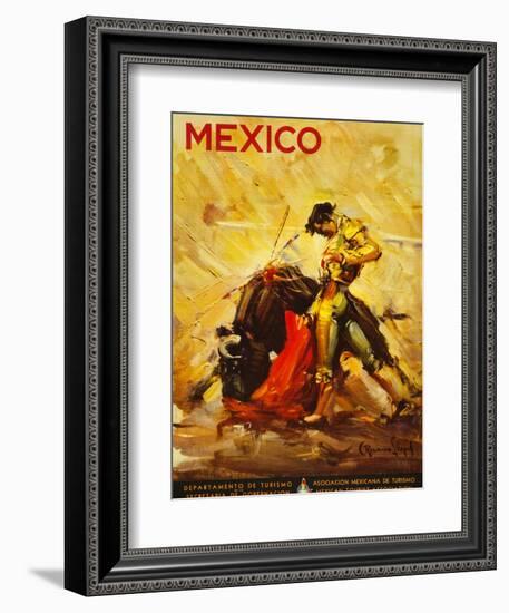 Turismo Mexico II-null-Framed Giclee Print