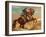 Turk Mounted on Chestnut Coloured Horse, C. 1810-Theodore Gericault-Framed Giclee Print