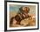 Turk Mounted on Chestnut Coloured Horse, C. 1810-Theodore Gericault-Framed Giclee Print