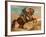 Turk Mounted on Chestnut Coloured Horse, C. 1810-Theodore Gericault-Framed Giclee Print