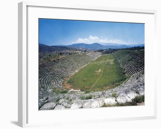 Turkey, Aegean Region, Aphrodisias, Stadium-null-Framed Giclee Print