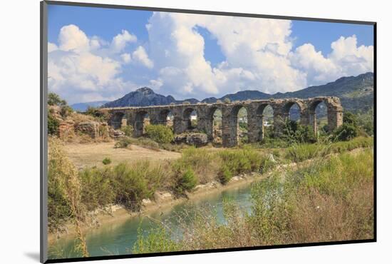 Turkey, Anatolia, Antalya, Aspendos Aqueduct over River Eurmedon.-Emily Wilson-Mounted Photographic Print