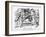 Turkey and Grease, 1869-John Tenniel-Framed Giclee Print