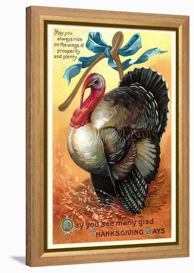 Turkey and Wishbone-null-Framed Stretched Canvas