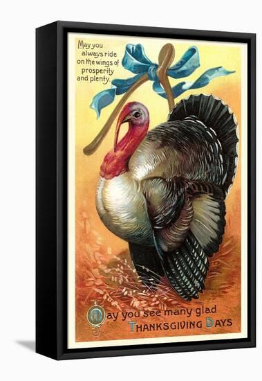 Turkey and Wishbone-null-Framed Stretched Canvas