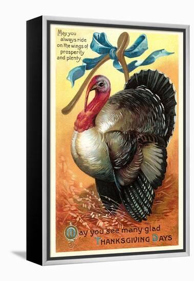 Turkey and Wishbone-null-Framed Stretched Canvas