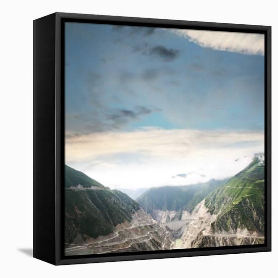 Turkey, Black Sea Region Borka Dam-Bluehouseproject-Framed Premier Image Canvas