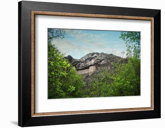 Turkey, Black Sea Region Sumela Monastery Near Trabzon-Bluehouseproject-Framed Photographic Print