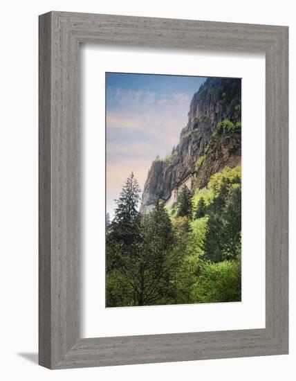 Turkey, Black Sea Region Sumela Monastery Near Trabzon-Bluehouseproject-Framed Photographic Print