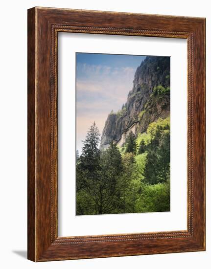 Turkey, Black Sea Region Sumela Monastery Near Trabzon-Bluehouseproject-Framed Photographic Print