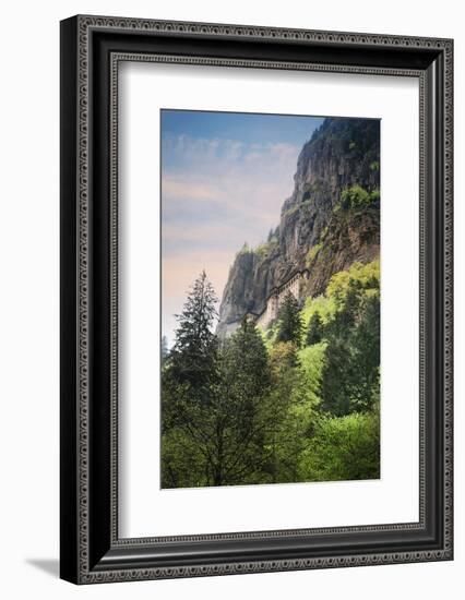 Turkey, Black Sea Region Sumela Monastery Near Trabzon-Bluehouseproject-Framed Photographic Print