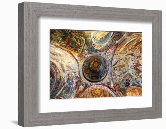 Turkey, Central Anatolia, Cappadocia, Goreme, Open Air Museum, UNESCO World Heritage Site-Christian Kober-Framed Photographic Print