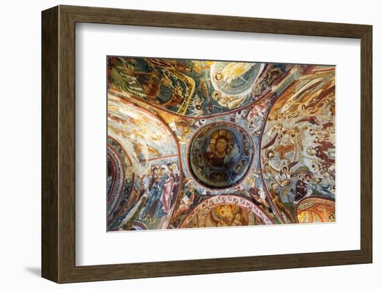 Turkey, Central Anatolia, Cappadocia, Goreme, Open Air Museum, UNESCO World Heritage Site-Christian Kober-Framed Photographic Print