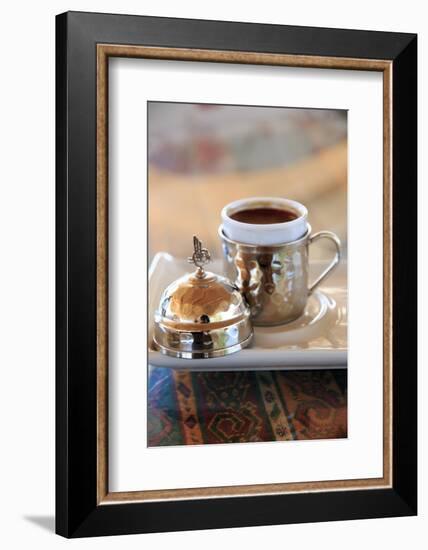 Turkey, Central Anatolia, Nevsehir Province, Turkish coffee.-Emily Wilson-Framed Photographic Print