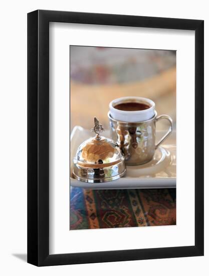 Turkey, Central Anatolia, Nevsehir Province, Turkish coffee.-Emily Wilson-Framed Photographic Print