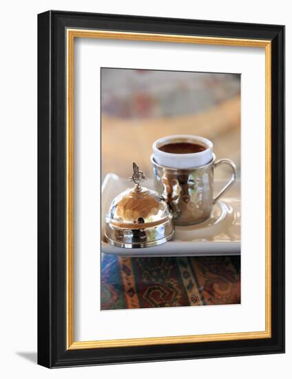 Turkey, Central Anatolia, Nevsehir Province, Turkish coffee.-Emily Wilson-Framed Photographic Print