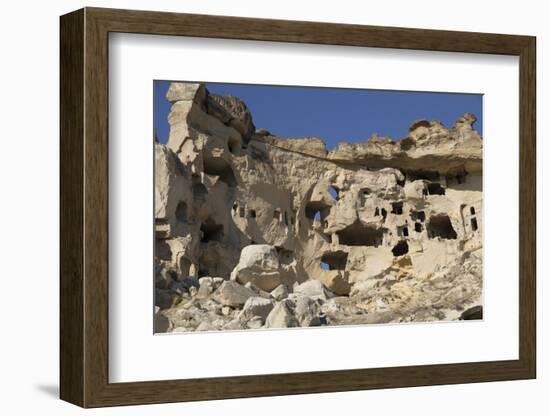 Turkey. Christian Cave Churches and Monasteries in Cappadocia Turkey-Emily Wilson-Framed Photographic Print