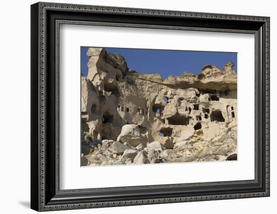 Turkey. Christian Cave Churches and Monasteries in Cappadocia Turkey-Emily Wilson-Framed Photographic Print