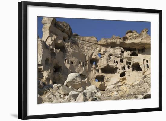 Turkey. Christian Cave Churches and Monasteries in Cappadocia Turkey-Emily Wilson-Framed Photographic Print