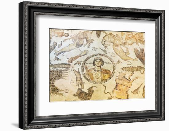 Turkey, Eastern Anatolia, Hatay, Mosaic Museum; Yakto Mosaic-Christian Kober-Framed Photographic Print